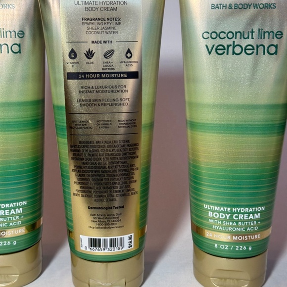 COCONUT LIME VERBENA Body Cream - Picture 2 of 2
